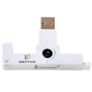 Identiv uTrust SmartFold SCR3500 C, USB-C, weiß