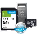 Swissbit TSE, microSD-Karte, 8 GB