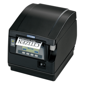 Citizen CT-S851II, BT, 8 Punkte/mm (203dpi), Cutter, Display, schwarz