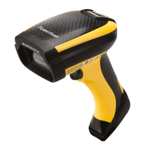 Datalogic PM9100, 1D, Multi-IF, Disp., Kit (USB), RB, schwarz, gelb