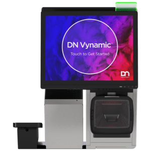 Diebold EASY ONE Single 15,5, 39,6cm (15,6), Projected Capacitive, Scanner (2D), USB, BT, WLAN, SSD, schwarz