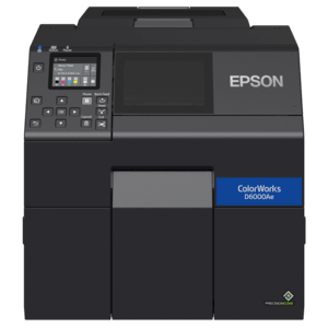 ColorWorks D6000 dye inc, Cutter, Disp., USB, Ethernet, schwarz