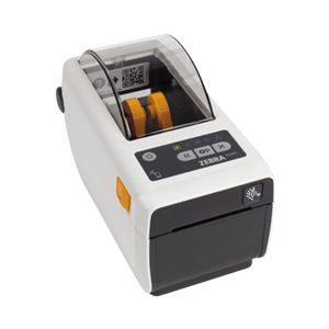 Zebra ZD411-HC, 8 Punkte/mm (203dpi), RTC, USB, USB-Host, BT, WLAN, EPLII, ZPLII, Kit (USB), weiß
