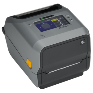 Zebra ZD621d, 12 Punkte/mm (300dpi), Cutter, linerless, RTC, USB, USB-Host, RS232, BT, Ethernet, WLAN, grau