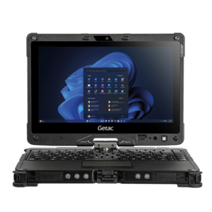 Getac V110, 29,5cm (11,6), Full HD, QWERTZ (DE), Chip, USB, USB-C, BT, WLAN, SSD, Win. 11 Pro, schwarz