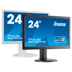 iiyama ProLite XUB2463HSU-B1, Energy Class B, Full HD, USB, Kit (USB), schwarz