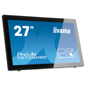 iiyama ProLite T2755MSC-B1, 68,6cm (27), Projected Capacitive, Full HD, USB, Kit (USB), schwarz