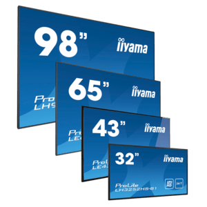 iiyama ProLite TE9812MIS-B3AG, 247,7cm (98), 4K, USB, USB-C, RS232, Ethernet, WLAN, Android, Kit (USB), schwarz