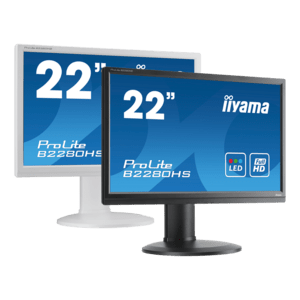 iiyama ProLite XUB2292HSU-W6, 54,6cm (21,5), Full HD, USB, Kit (USB), weiß