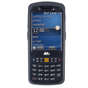M3 Mobile BK10, 1D, LR, 8,9cm (3,5), QWERTY, GPS, USB, BT, WLAN
