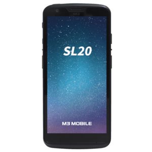 M3 Mobile SL20+, 8-Pin, HD, RAM: 8GB, Flash: 128GB, 2D, SE4710, 14cm (5,5), GPS, hot-swap, USB-C, BT (BLE), WLAN, eSIM, 4G, NFC, Android, GMS, erw. Akku