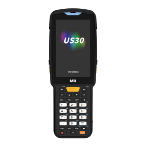 M3 Mobile US30, 2D, SE4770, 10,5cm (4), Num., hot-swap, BT, WLAN, NFC, Android, schwarz