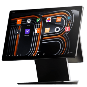 SUNMI D3 PRO, GMS EDLA, 39,6cm (15,6), Projected Capacitive, 10 TP, Full HD, USB, BT (BLE, 5.0), Ethernet, WLAN, Android, schwarz