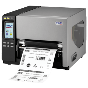 TSC TTP-384MT, 12 Punkte/mm (300dpi), RTC, Display, TSPL-EZ, USB, RS232, LPT, Ethernet