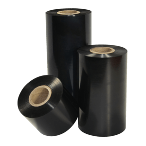 Thermotransferbänder, Inkanto, AWR 8, Wachs, 100 mm, 450 m, Außen, Schwarz
